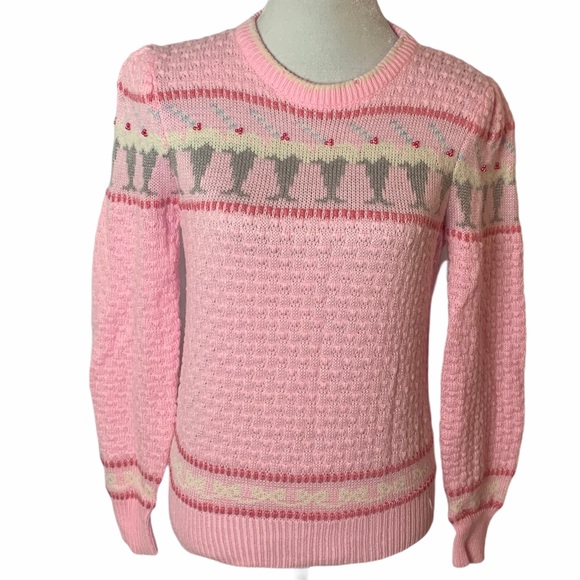 kawaii pink sweater